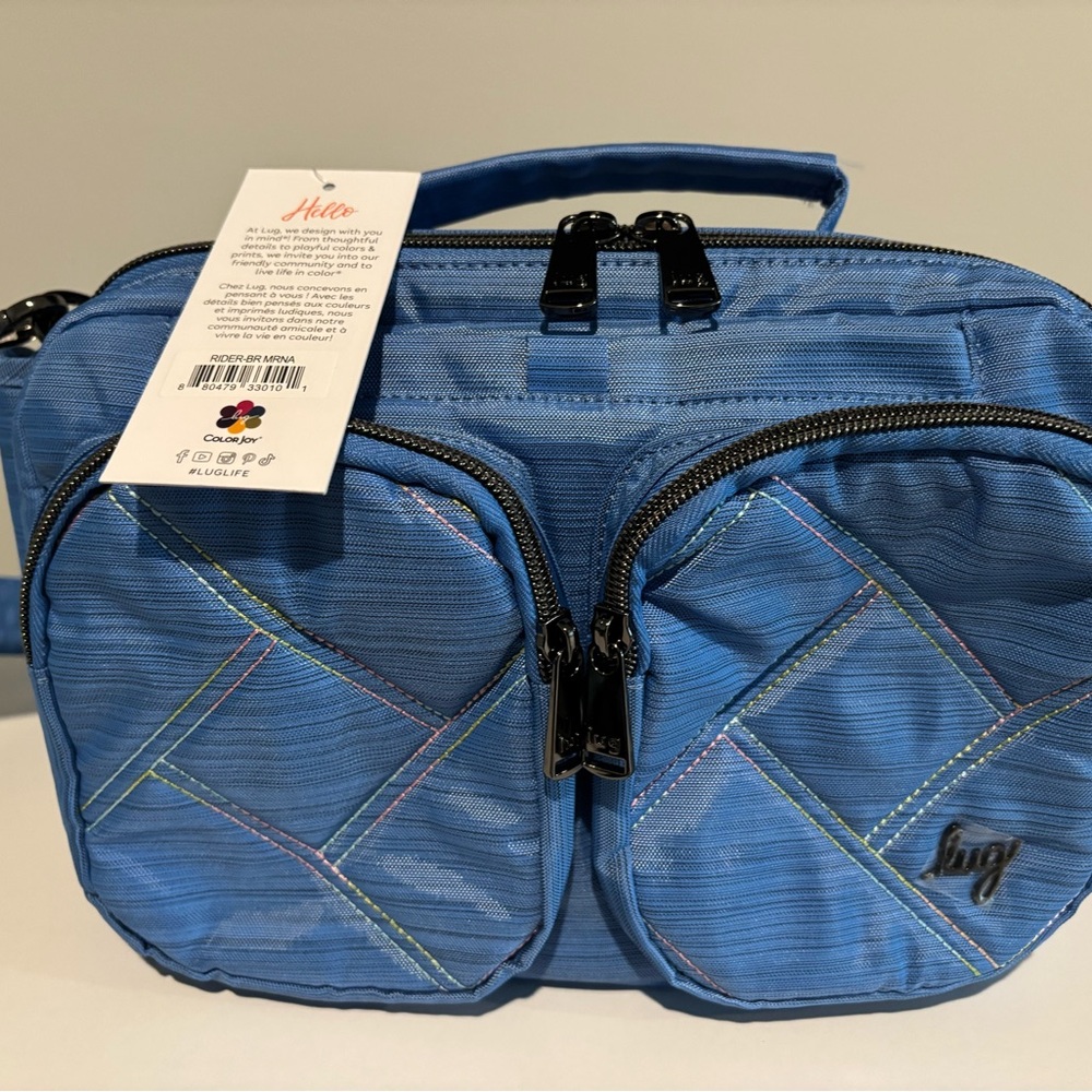 Rider Crossbody Bag blue Marina